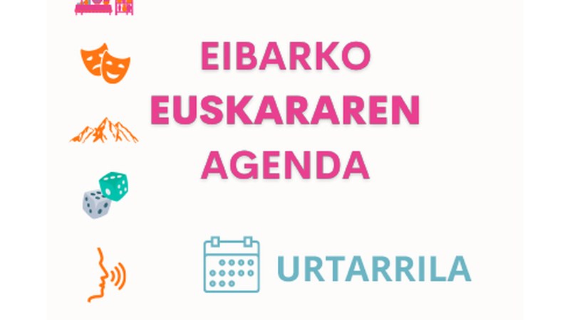 Urtarrileko euskararen agenda kaleratu dute