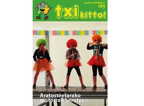 Urtarrileko `Txikitto!´ hilabetekaria kalean da, ikastetxeen eta ...eta kitto! Euskara Elkartearen eskutik