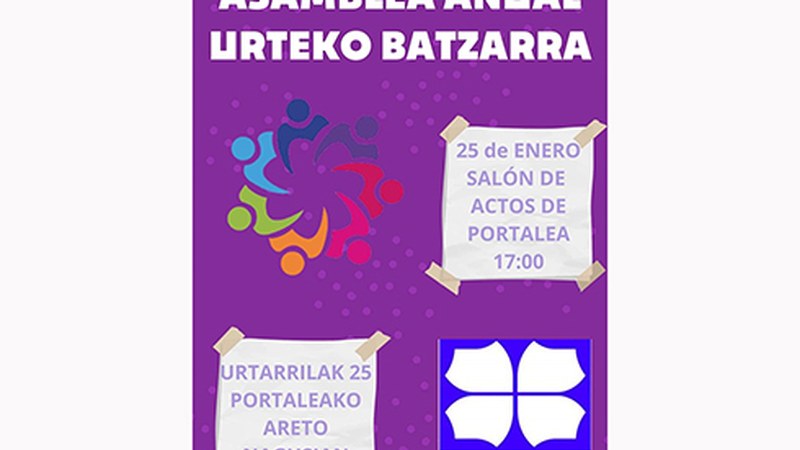 Urteko batzarra egingo du bihar Pagatxa emakumeen elkarteak