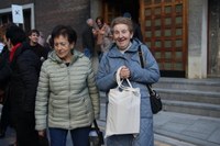 Urtero bezala, eibartar askok eraman dituzte San Blas opilak bedeinkatzera