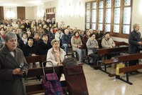 Urtero bezala, eibartar askok eraman dituzte San Blas opilak bedeinkatzera