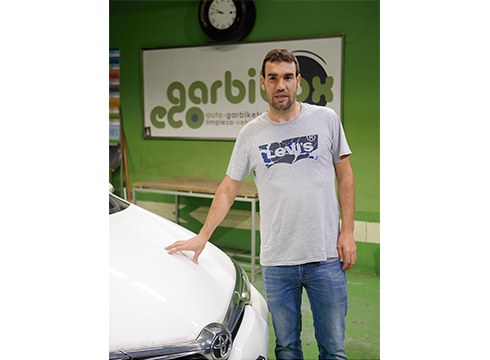 Urtzi Antxustegi, Garbibox: “Edonor etorri daiteke autoa desinfektatzera eta ez diogu ezer kobratu”