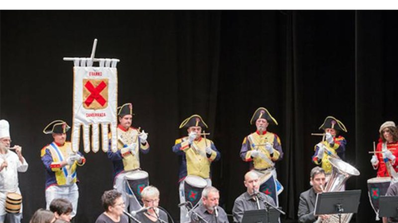 Danborradako doinuekin osatutako egitaraua eskainiko dute domeka eguerdian Coliseo antzokian