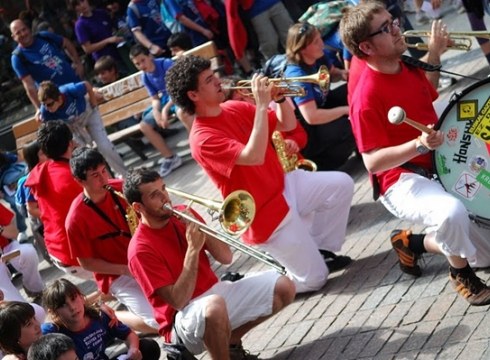 Ustekabe txarangak bihar Traña-Matienan joko du, San Prudentzio jaietan