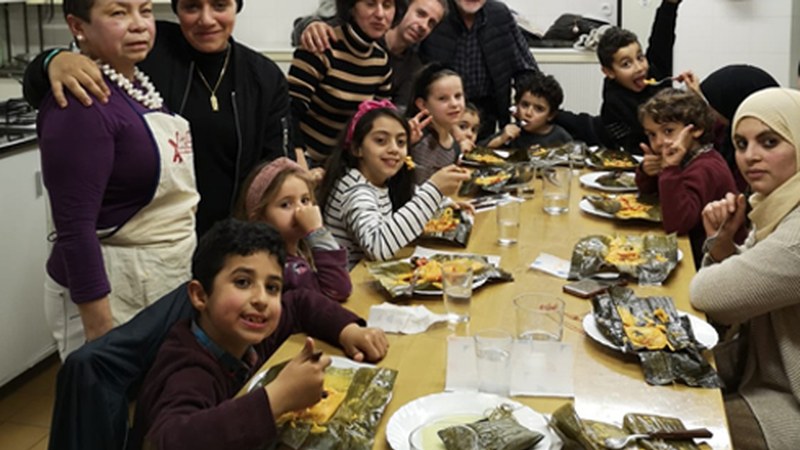 Venezuelan tipikoak diren "Hayakak" dastatzen primeran