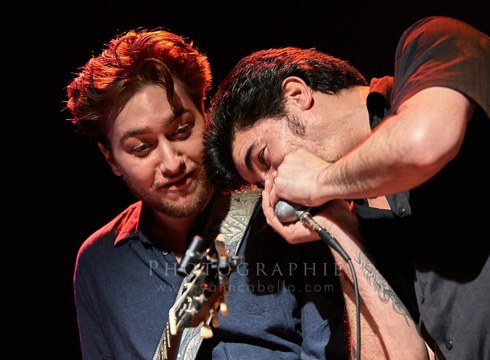 William Jacobs & Marcos Coll Blues Band domekako Portalea Musika Klubean