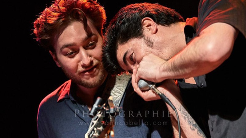 William Jacobs & Marcos Coll Blues Band domekako Portalea Musika Klubean