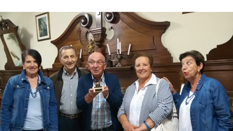 Xabi Zubizarreta parrokoak Kaleetan Kantuz taldekoen esker ona jaso du