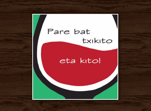 Xabier Arrietak irabazi du larregi edatearen kontrako pegatina lehiaketa