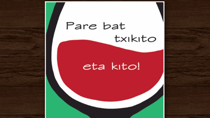 Xabier Arrietak irabazi du larregi edatearen kontrako pegatina lehiaketa