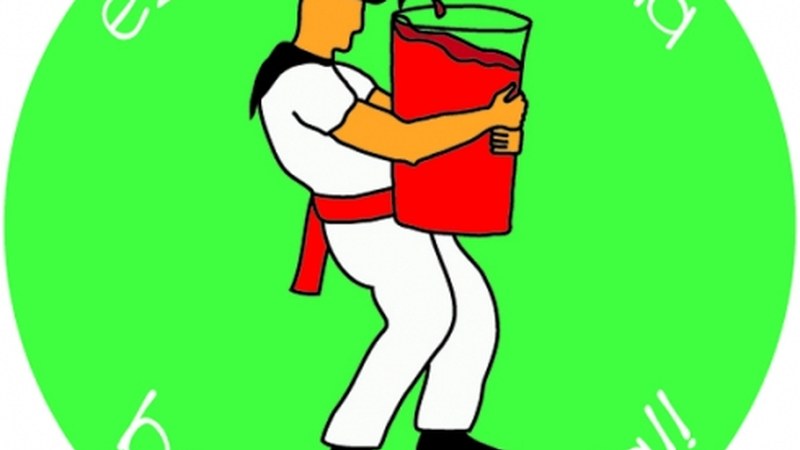 Xabier Arrietak irabazi du sanjuanetako pegatina lehiaketa