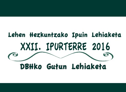 XXII. Ipurterre ipuin eta gutun lehiaketa martxan dago