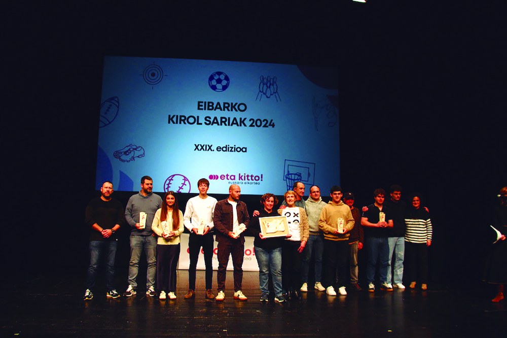 XXX. Eibarko Kirol Sariak abenduaren 31n banatuko ditugu
