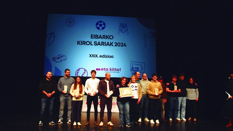 XXX. Eibarko Kirol Sariak abenduaren 31n banatuko ditugu