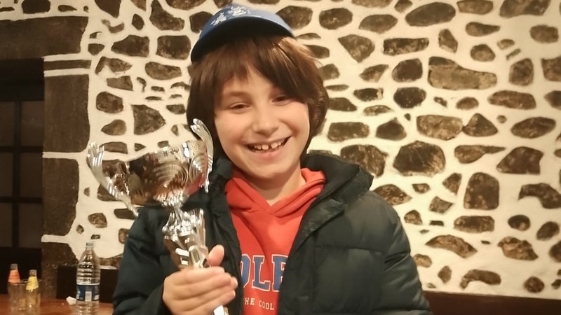 Yeray Fernandez xakelariak irabazi du Azkoitiko "Kattu" haurren txapelketa