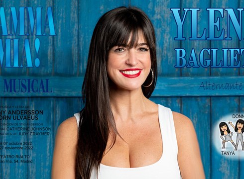 Ylenia Bagliettok “Mamma Mia” musikalean hartuko du parte