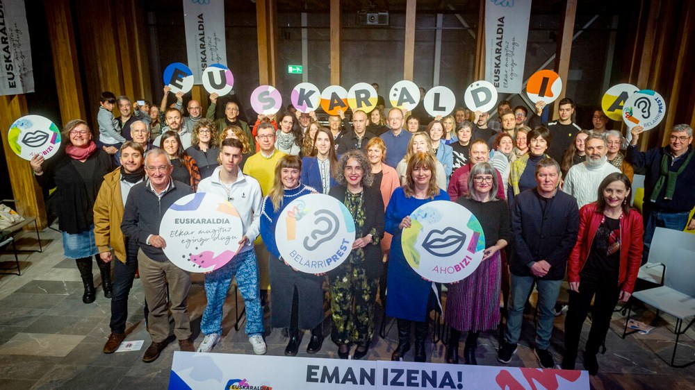 Zabaldu dute Euskaraldian izen emateko epea