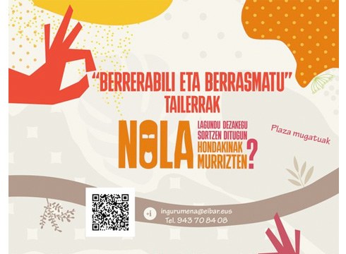 Azaroan eta abenduan egingo diren 'Berrerabili eta berrasmatu' tailerretan izena emateko epea zabalik dago