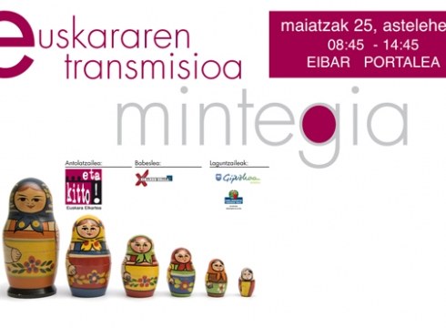 Zabalik dago Euskeraren Transmisioari buruzko Mintegian izena emateko epea