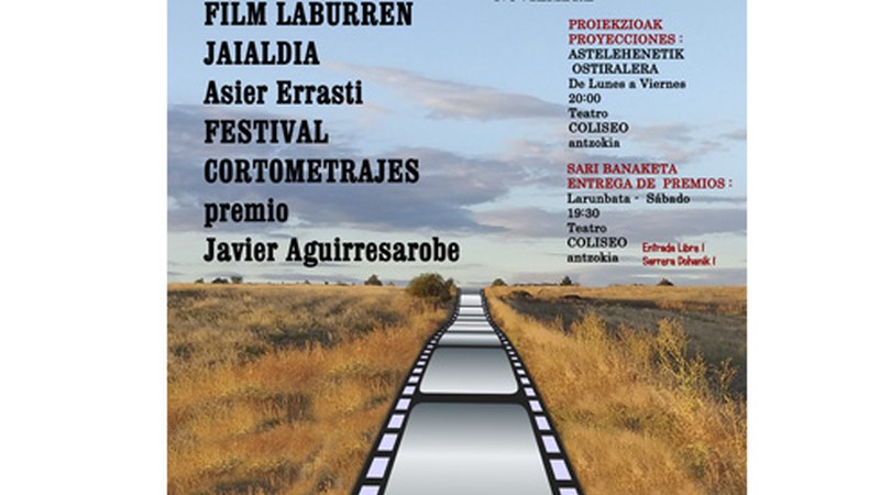 Zabalik dago XXI. Eibarko Asier Errasti Film Laburren Jaialdirako izen-emate epea