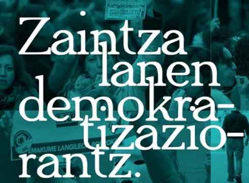 Zaintza-lanen demokratizazioa izango da mintzagai astelehenean