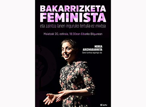 Zaintzari buruzko bakarrizketa feminista eta tertulia antolatu ditu Sortuk biharko