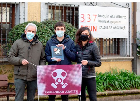 Zaldibar Argitu plataformak kanpaina onenaren Argia Saria jaso du