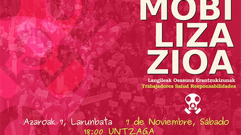 Zaldibarko hondamenditik 9 hilabete pasatu direla-eta, biharko mobilizazioa deitu dute