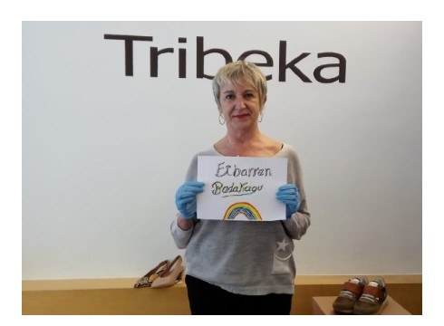 Zapatak? Tribekak ere bat egin du, #Eibarrenbadakagu, nahibeste!