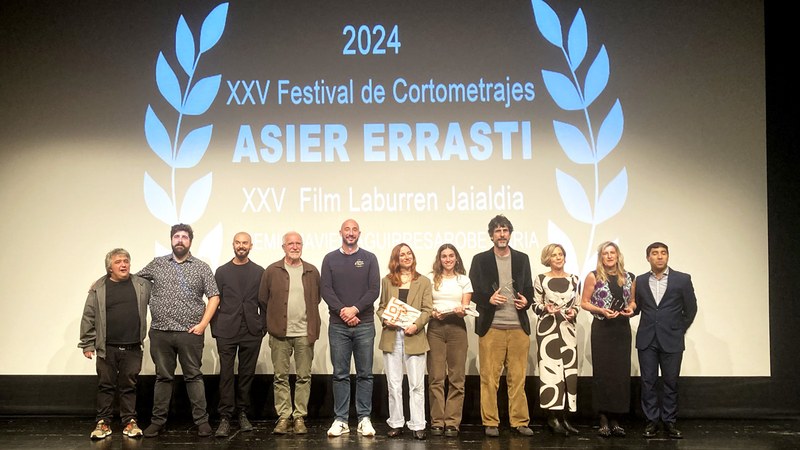Zapatuan banatu ziren XXV. Asier Errasti Eibarko Film Laburren Jaialdiko sariak