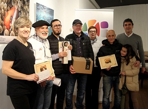 Zapatuan banatu zituzten Eibarko XIX. Pintxo Lehiaketako sariak Arrate Kultur Elkartean