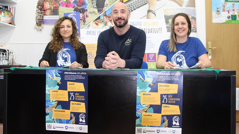 Zapatuan hasiko da Egoaiziaren 25 urteko ibilbidea ospatzeko prestatu duten egitarau berezia