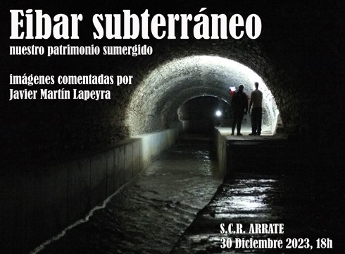 Zapatuan lur-azpiko Eibarren inguruko proiekzioa eskainiko dute Kultun