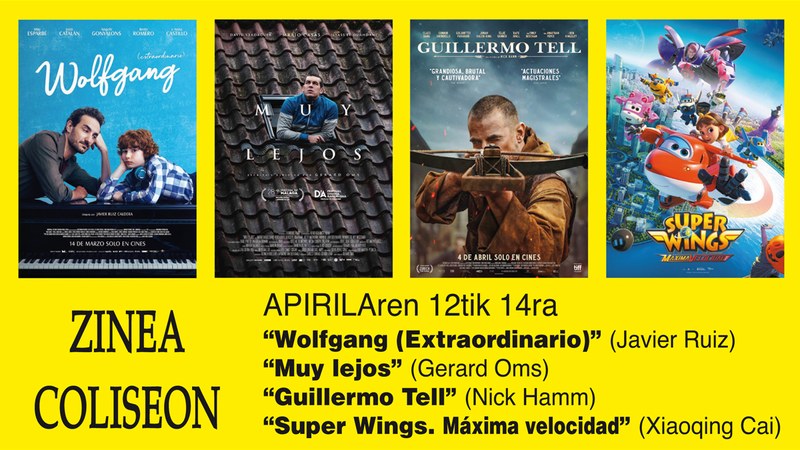 Zapatuan zinea bakarrik azken saioetan eskainiko dute