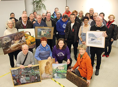 Zaporeak elkarteari laguntzeko erronka Debabarrena osora zabaldu dute