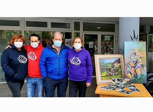 Zaporeak Proiektuko rifen zozketan saritutakoek barixakurako jaso beharko dute saria Untzagako jubilatu etxean