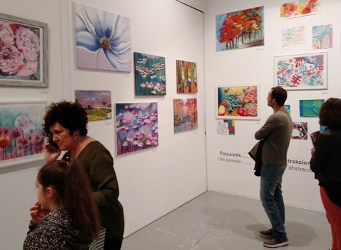 Zeramika eta Dibujo eskolakoen erakusketa inauguratuko zuten atzo Portalean (Bideoa)