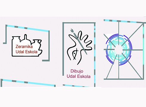 Zeramika eta Dibujo Udal Eskoletako ikasleen lanekin erakusketa inauguratuko dute gaur