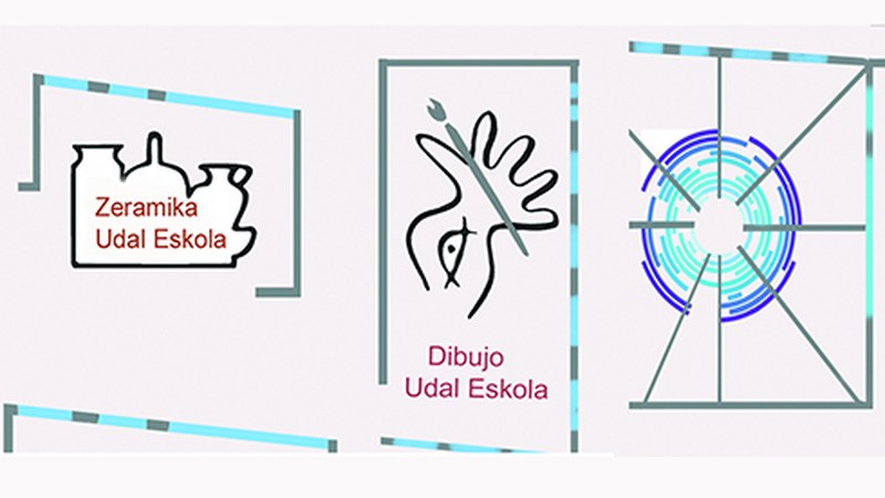 Zeramika eta Dibujo Udal Eskoletako ikasleen lanekin erakusketa inauguratuko dute gaur
