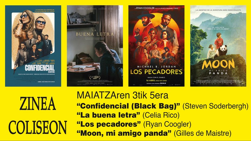 Zinea ikusteko inoiz baino egun eta pelikula gehiago Coliseon