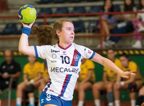 Zorteak izkin egin zion beste behin Mecalbe Eibar Eskubaloiko nesken taldeari