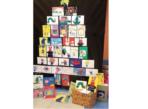 Zuhaitz berezia irakurketa gomendioekin udal liburutegian