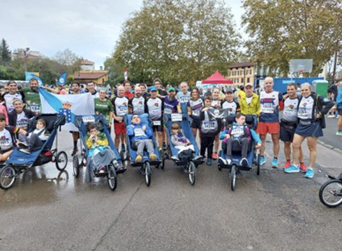 "Zure Irrifarra, Nire Indarra" elkartekoek Asier Cuevas herri lasterketan parte hartuko dute