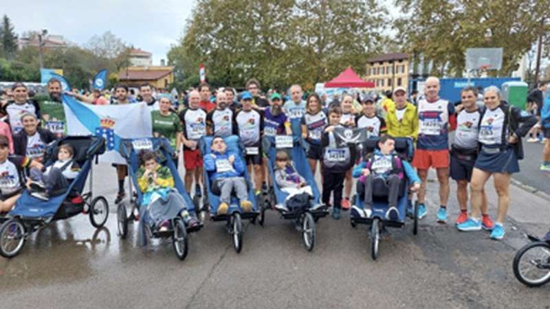 "Zure Irrifarra, Nire Indarra" elkartekoek Asier Cuevas herri lasterketan parte hartuko dute