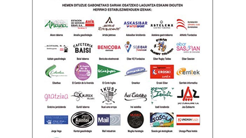 [ZUZENEAN] Gabonetako otar ederren eta hainbat sariren zozketa