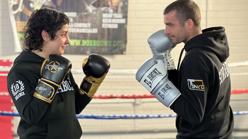 Ainara Torvisco eta Jokin Merino: “Erasora doazen boxeolariak gara, beti nahi dugu borrokatu eta aurrera egin”