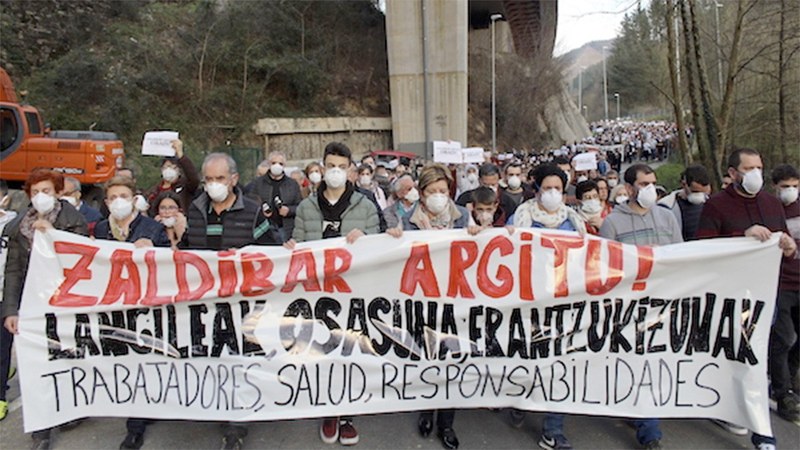 “Arreta benetako arazoaren mamitik ez desbideratzeko” eskatu du Zaldibar Argituk