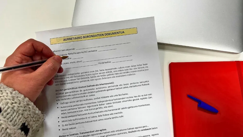 Aurretiazko Borondateen inguruko informazio-hitzaldiak egingo dituzte Eibarko Ospitalean