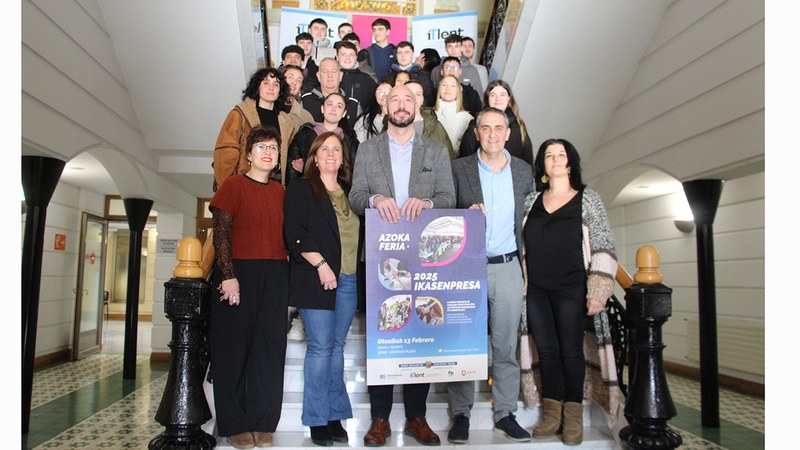 Datorren astean Eibarren egingo den 14. Ikasenpresa Azoka aurkeztu dute