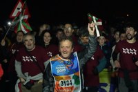 Eibarrek festa giroan hartu du Korrikaren lekukoa